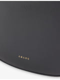 AMANU Zambia leather pouchette with suede finish - British product