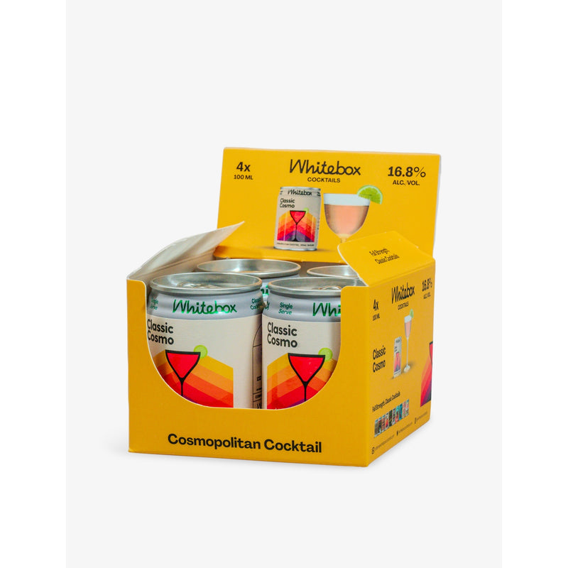 Whitebox Cocktails Classic Cosmo cocktail 4 x 100ml, imported from the UK