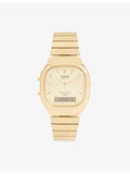 Casio vintage stainless-steel quartz watch 41mm (British brand)