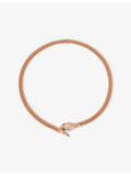 Bvlgari Serpenti diamond necklace 18ct rose gold 0.69ct (British brand)