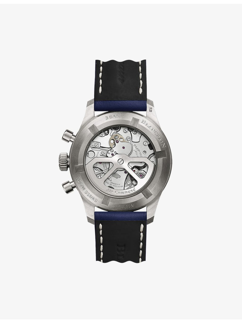 Blancpain Air Command titanium automatic chronograph watch 36mm - British product