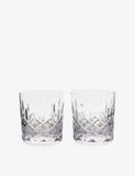 Royal Doulton Ashmere crystal tumblers set of two 290ml (British brand)