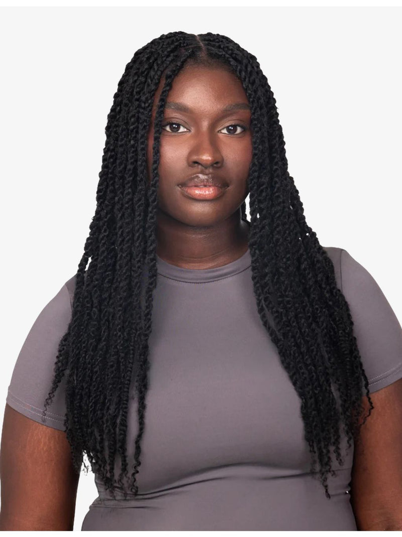 Braid-it Synths Afro Kinky synthetic extensions 10 inch, imported from the UK
