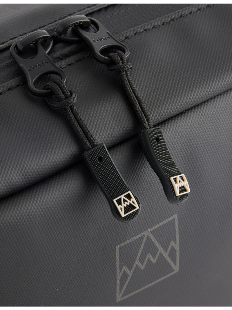Stubble & Co logo-print woven wash bag - British product
