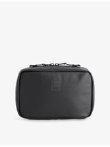 selfridges Stubble & Co Logo-Print Woven Tech Wash Bag- Buy online at McGrocer