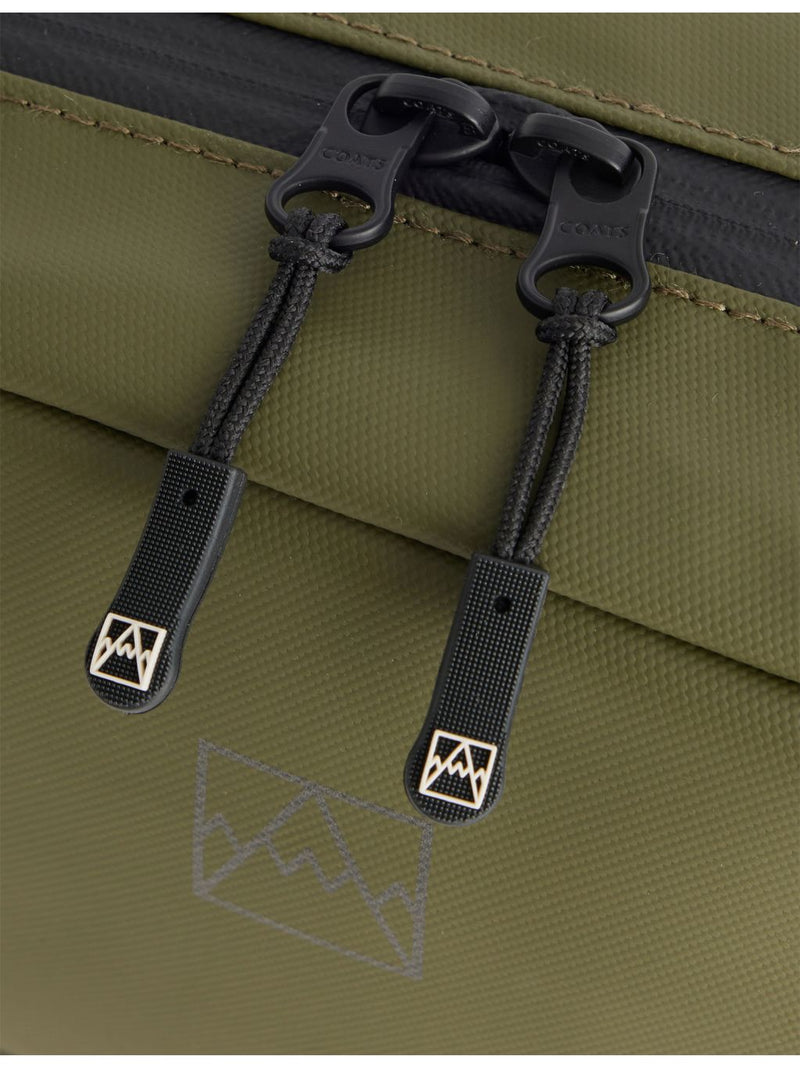 Stubble & Co woven washbag, compact travel size - British product