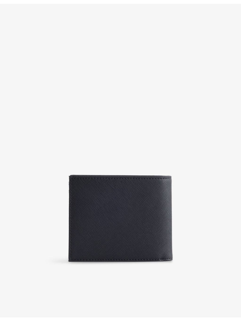 Emporio Armani Saffiano leather wallet with Eagle plate 9x11cm - British product