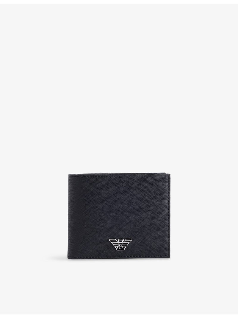 Emporio Armani Saffiano leather wallet with Eagle plate 9x11cm - British product