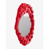 Seletti pixel mouth glass mirror 50cm, imported from the UK