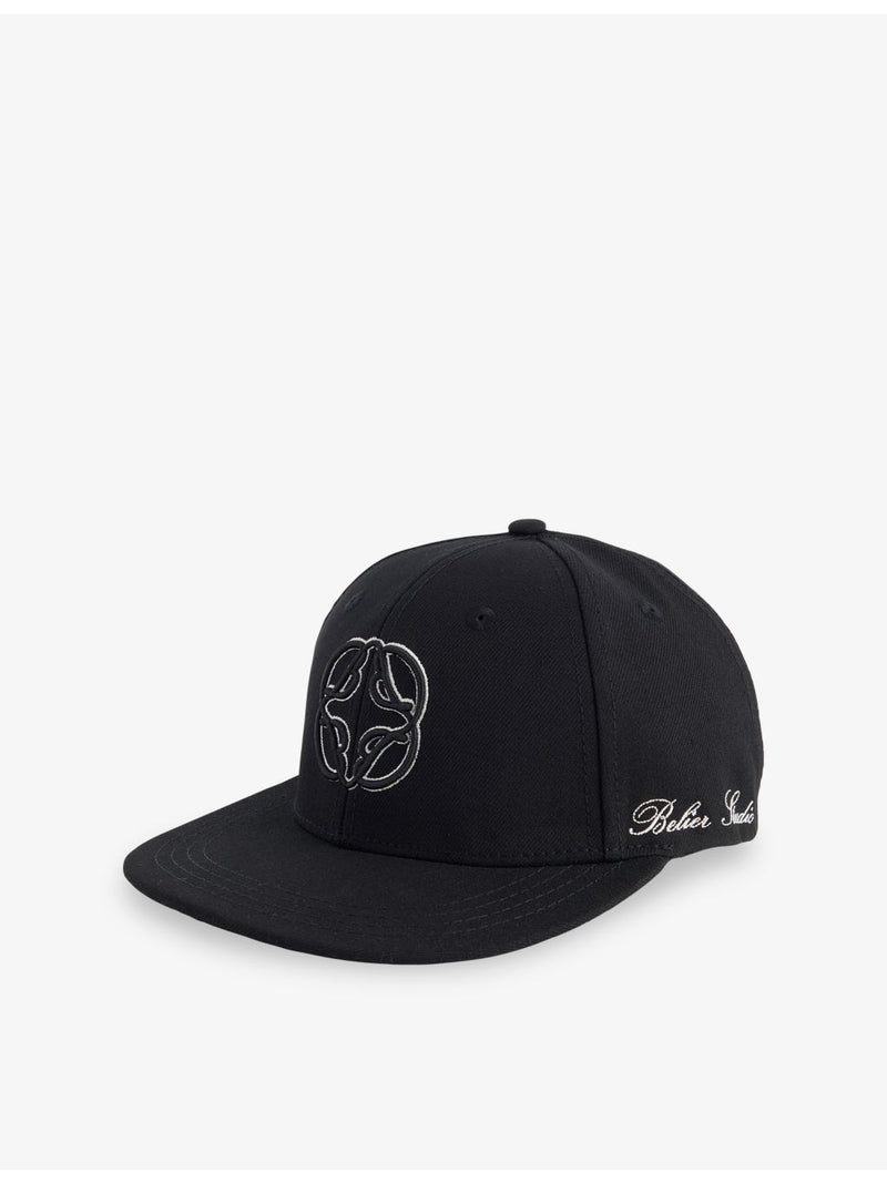 Bélier embroidered cotton baseball cap (British brand)