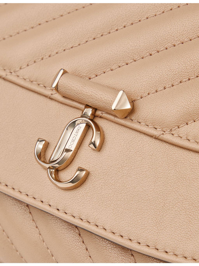 Jimmy Choo Curve medium leather cross-body bag, UK version