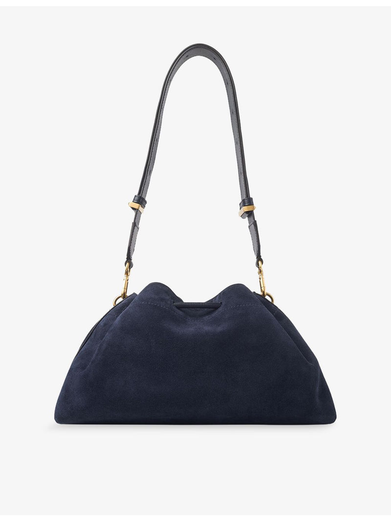 Jimmy Choo Cinch medium suede leather handbag, UK version