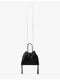 Jimmy Choo satin drawstring mini top handle shoulder bag, UK version