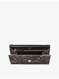 Jimmy Choo Emmie lace clutch bag with chain strap (British brand)