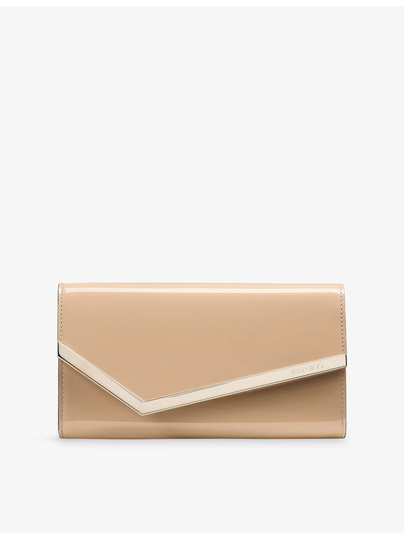 Jimmy Choo patent leather clutch bag - British product