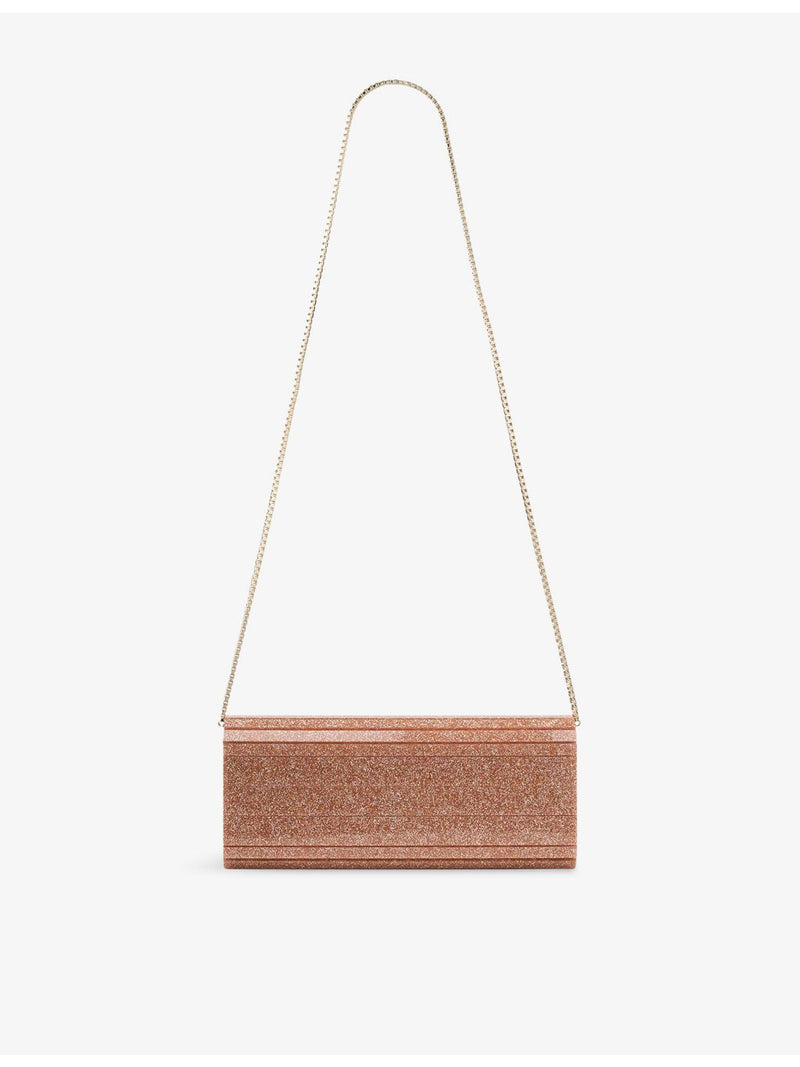 Jimmy Choo Sweetie acrylic clutch bag with chain strap - British product