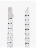 DARKAI tennis bracelet 18ct white gold plated pavé stones, UK version