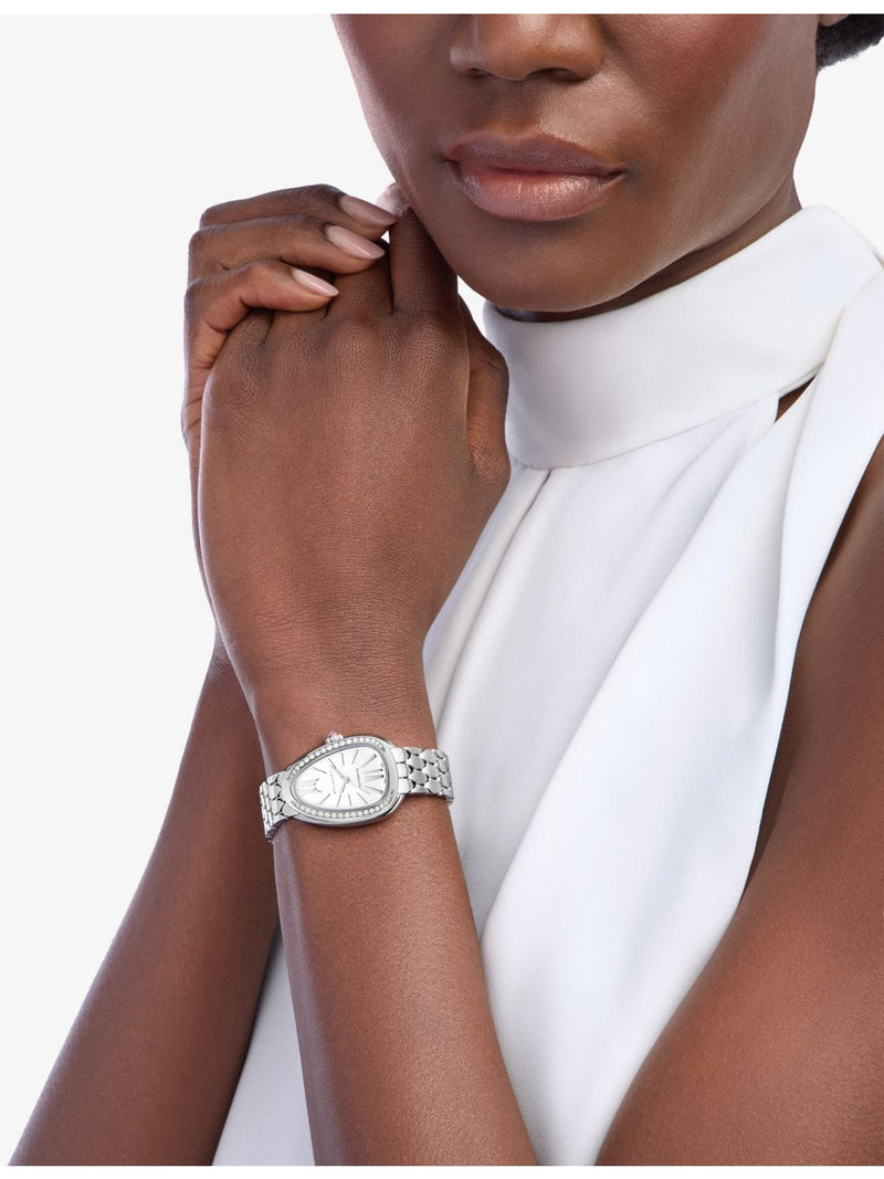 Bvlgari Serpenti Seduttori diamond watch 34mm, imported from the UK