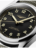 Longines Spirit Pilot stainless steel automatic watch 39mm - British product
