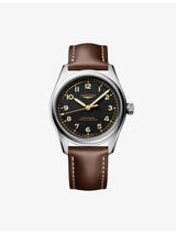 selfridges Longines Spirit Pilot 39mm Stainless Steel Automatic Watch- Buy online at McGrocer