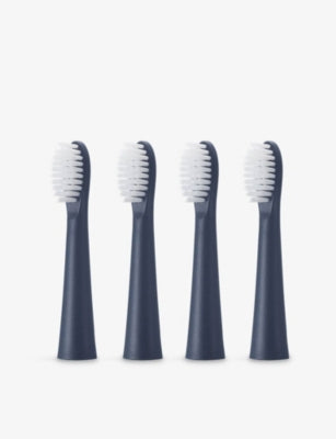 Panasonic fine head toothbrush replacement 4-pack (British brand)
