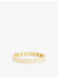 Lisa Gozlan dice bracelet cubic zirconia gold-plated 7in, imported from the UK