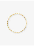 Lisa Gozlan happy face gold-plated brass bracelet, imported from the UK