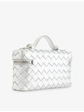 Bottega Veneta small lamb leather crossbody bag, imported from the UK