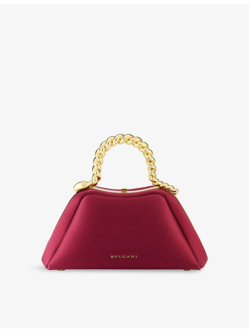 Bvlgari Serpentine Mini Satin Bag 21x12x8cm - British product