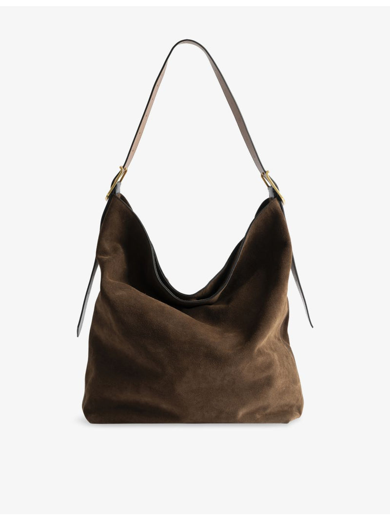 Zadig&Voltaire Jane Hobo XL suede shoulder bag, UK version