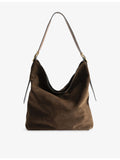 Zadig&Voltaire Jane Hobo XL suede shoulder bag, UK version
