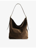 Zadig&Voltaire Jane Hobo XL suede shoulder bag, UK version