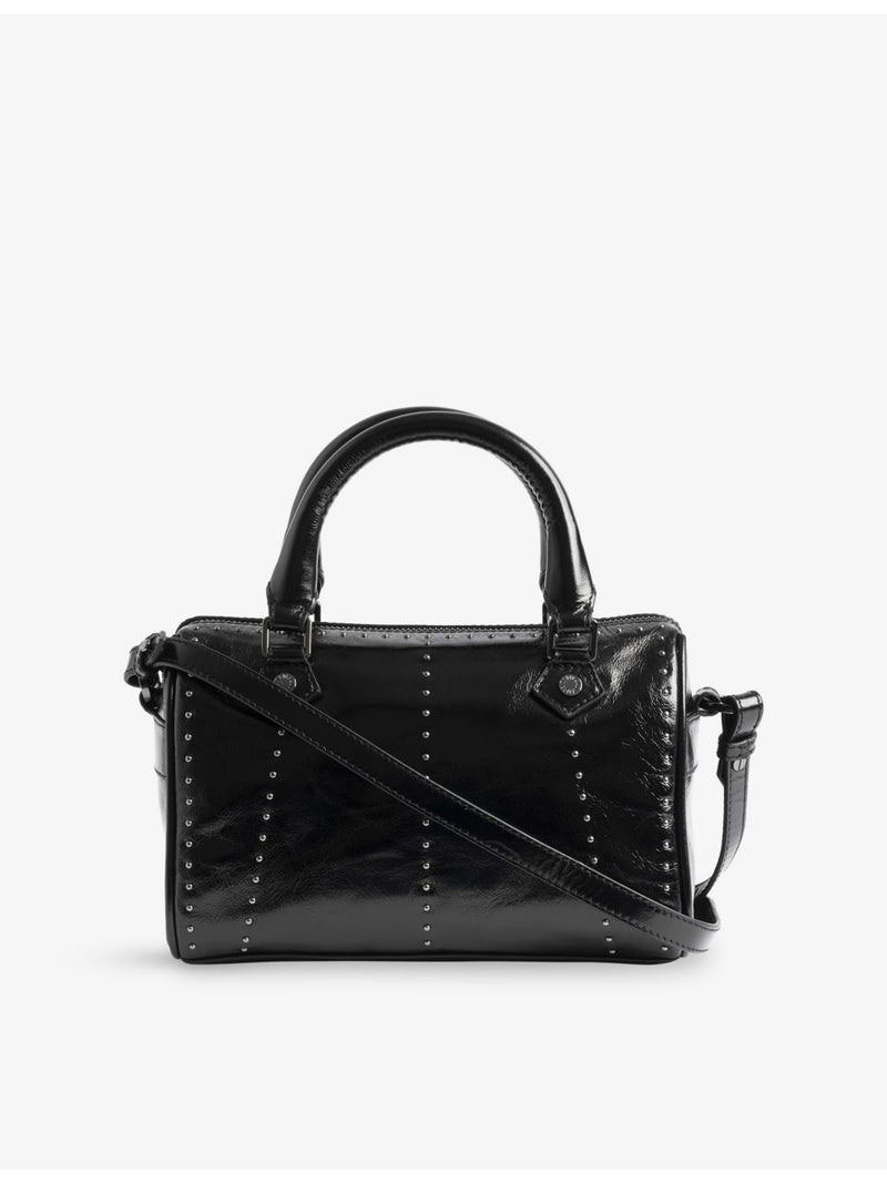 Zadig&Voltaire Sunny XS stud-embellished leather top-handle bag, UK version