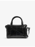 Zadig&Voltaire Sunny XS stud-embellished leather top-handle bag, UK version