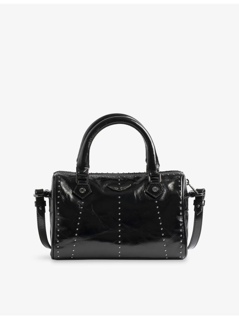 Zadig&Voltaire Sunny XS stud-embellished leather top-handle bag, UK version