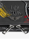 Zadig Voltaire Rock Nano leather clutch bag (British brand)