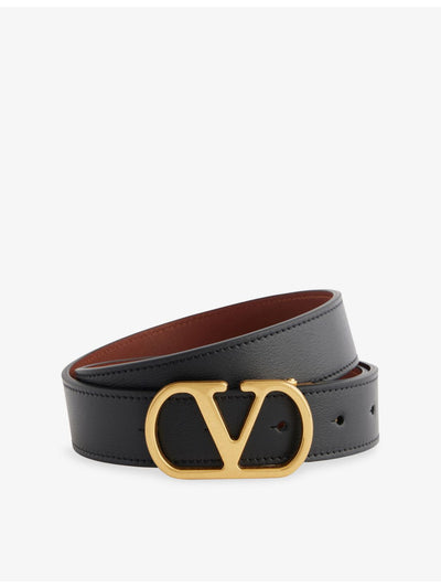 selfridges Valentino Garavani VLogo Signature Reversible Leather Belt 3cm- Buy online at McGrocer