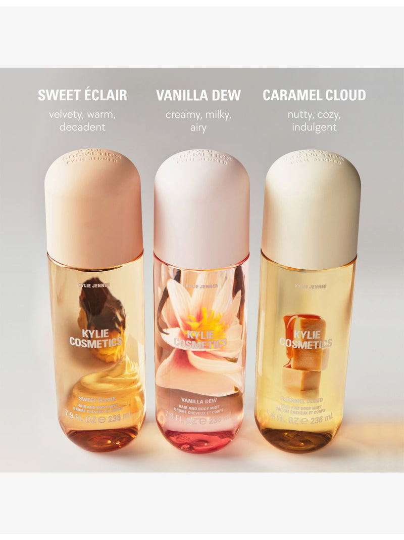 Kylie Sweet Éclair hair and body mist 236ml, imported from the UK