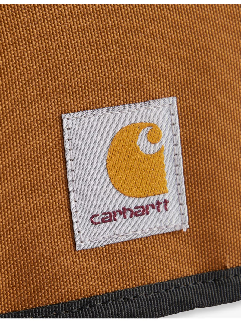 Carhartt WIP Alec logo-patch canvas wallet - British product