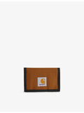 Carhartt WIP Alec logo-patch canvas wallet - British product