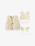 BINIBAMBA Teddy Time Merino-Wool Gift Set 0-12 Months