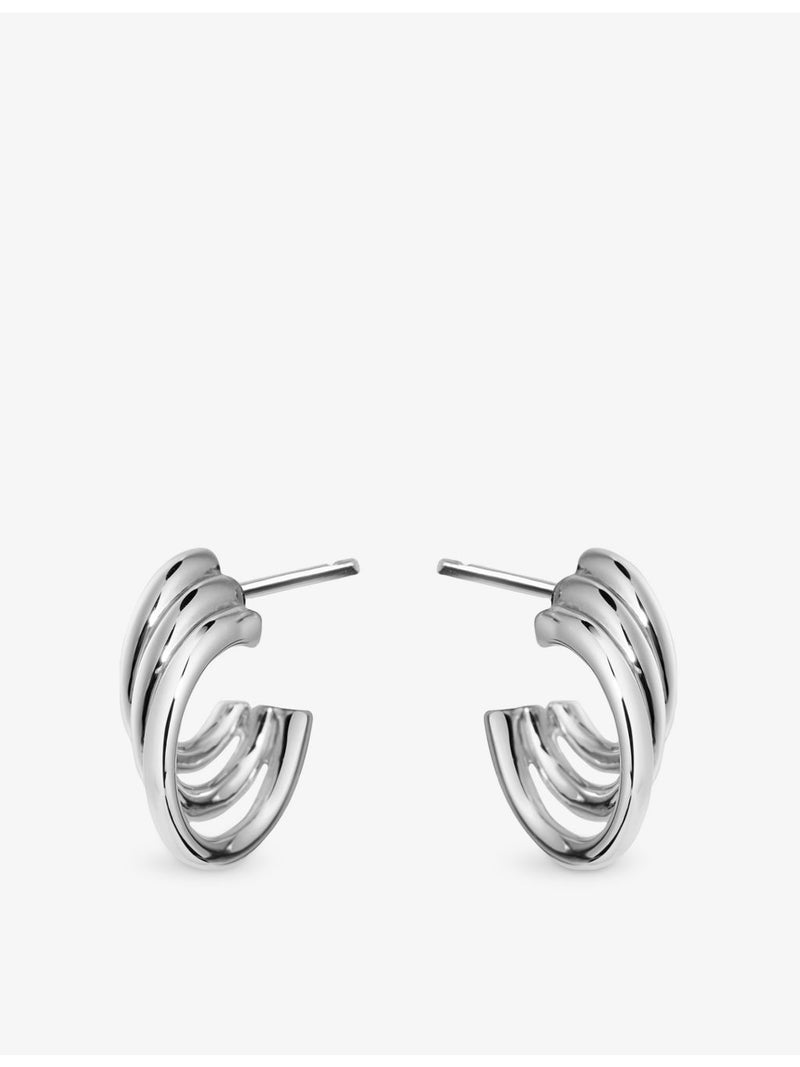 Shaun Leane Bound Hoop size 2 sterling silver earrings, UK version