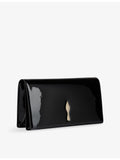 Christian Louboutin Bettina patent leather clutch bag (British brand)