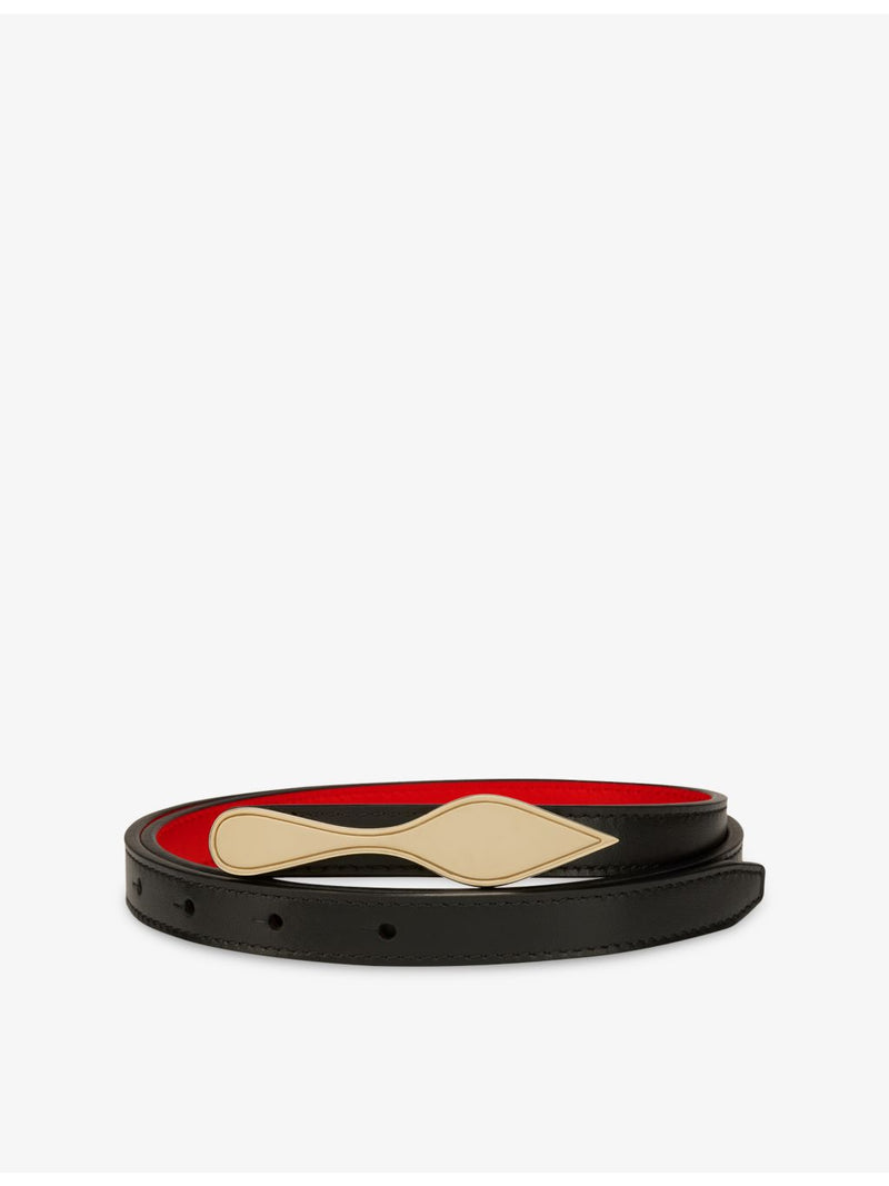 Christian Louboutin Bettina leather belt 15mm (British brand)
