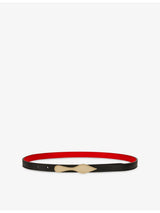 selfridges Christian Louboutin Bettina Leather Belt 15mm- Buy online at McGrocer