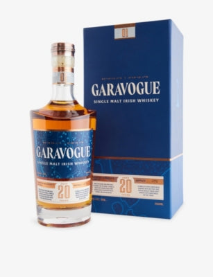 Garavogue 20-year-old Irish whisky 700ml, imported from the UK