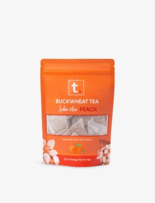 T. Buckwheat Tea peach teabags 75g, imported from the UK