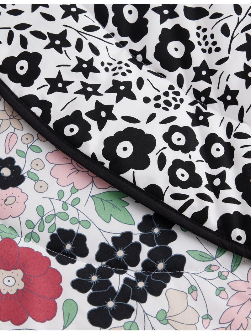 Etta Loves Liberty floral print reversible cotton playmat, imported from the UK