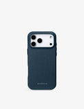 MINTAPPLE grained leather iPhone 17 Pro Max case - British product