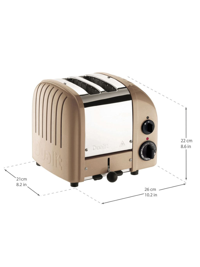 Dualit Classic Toaster 2-slot, imported from the UK